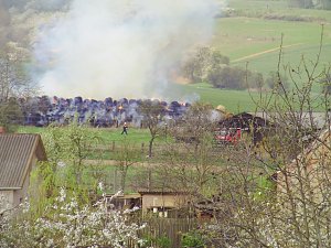 Feuer in Hamma