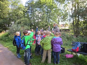 Wissenswertes rund ums Wasser erfuhren die Grundschüler Niedersachswerfens am Mühlberg
