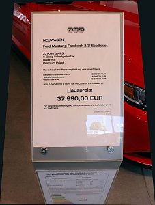 Der Mustang in Nordhausen