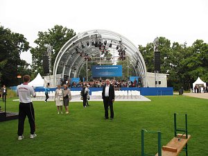 Matthias Siebert bei Bundespr&auml;sidenten