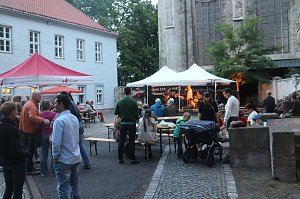 10. K&ouml;stritzer Jazz Attack auf dem Hof der Jugendkunstschule