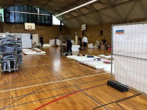 Ankunft wird vorbereitet