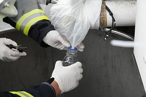 Undichte Fracht wurde &uuml;berpr&uuml;ft