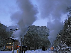 Besuch an der Eisfelder Talm&uuml;hle