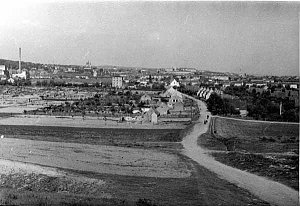 Blick auf Nordhausen vom Westen aus