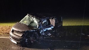 Schwerer Unfall auf der B 243