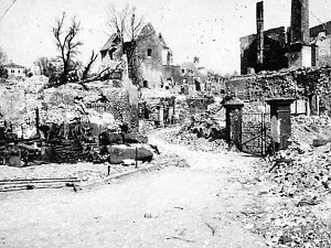 Frauenberg - Die Zerst&ouml;rung