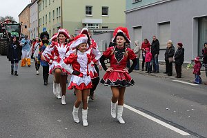 N&auml;rrinnen und Narren trotzen Wetter (2)
