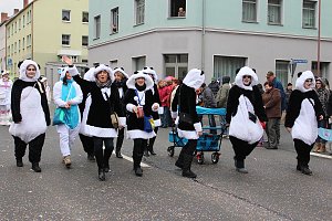 N&auml;rrinnen und Narren trotzen Wetter (2)