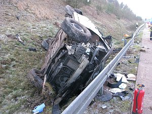 Schwerer Unfall auf der A71