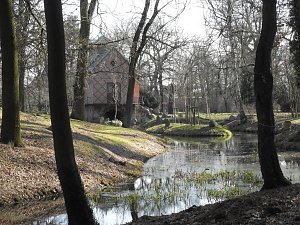 Peter Blei zu Besuch auf Schloss Oranienbaum