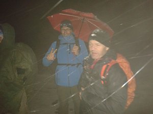 100 Kilometer gewandert
