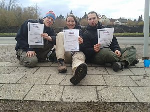 100 Kilometer gewandert