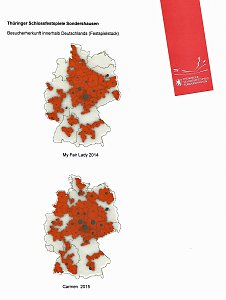 Vorbereitung auf Anatevka laufen