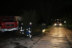 Erdfall auf dem Katastrophenschutzgel&auml;nde