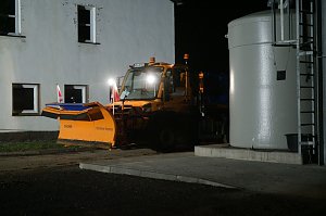 Erdfall auf dem Katastrophenschutzgel&auml;nde