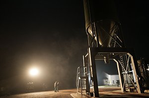 Erdfall auf dem Katastrophenschutzgel&auml;nde