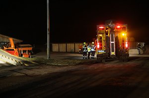 Erdfall auf dem Katastrophenschutzgel&auml;nde