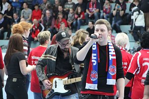 Der Th&uuml;ringer Handballclub gegen Rostov-Don in der Wiedigsburghalle Nordhausen