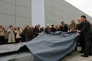 April: Gel&auml;ndemodell f&uuml;r KZ-Gedenkst&auml;tte Dora