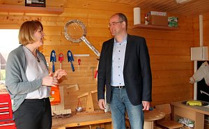 Landrat vor Ort - Matthias Jendricke besuchte heute Werther