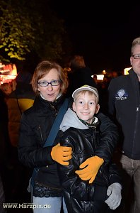 Maisprung im Gehege