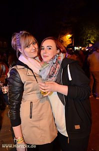 Maisprung im Gehege