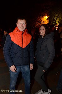 Maisprung im Gehege