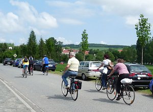 Wucherpfennig und Kreyer vor dem Start