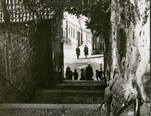Wassertreppe von oben