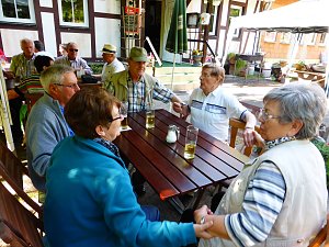 Herzsportgruppe wanderte zum Braunsteinhaus
