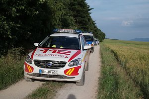 Die Sprengung einer Bombe