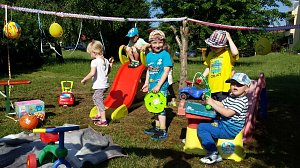Kinderfest bei Familie Schreiber in Heringen