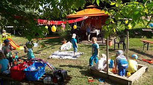 Kinderfest bei Familie Schreiber in Heringen