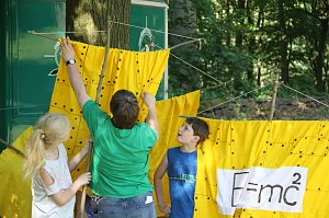 Proben auf dem Burgberg - am Samstag ist es soweit - Ritter Rost feiert auf dem Ilfelder Burgberg Geburtstag