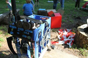 Proben auf dem Burgberg - am Samstag ist es soweit - Ritter Rost feiert auf dem Ilfelder Burgberg Geburtstag