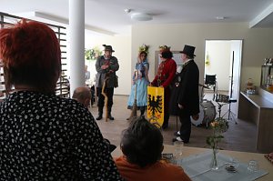 Der Roland und seine Konfifchen zu Gast im Rolandhaus