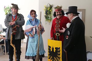 Der Roland und seine Konfifchen zu Gast im Rolandhaus