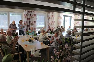 Der Roland und seine Konfifchen zu Gast im Rolandhaus