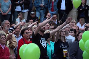 Nordhausen rockte auf Theaterplatz