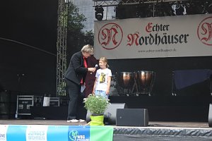 Das Tanzstudio Radeva gab auf dem Rolandsfest die Highlights ihres Repertoires zum Besten