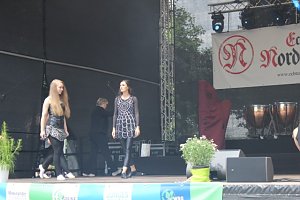 Das Tanzstudio Radeva gab auf dem Rolandsfest die Highlights ihres Repertoires zum Besten