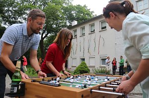 Internationaler Grillabend des Deutsch-Englischen Stammtisches