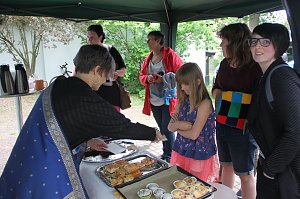 Jede Menge Aktionen und viele fr&ouml;hliche Kinder auf dem Sommerfest des Nordh&auml;user Familienzentrums