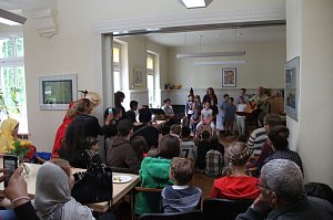 Jede Menge Aktionen und viele fr&ouml;hliche Kinder auf dem Sommerfest des Nordh&auml;user Familienzentrums