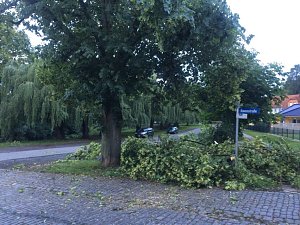 Windhose w&uuml;tet in Ellrich