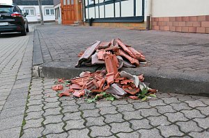 Windhose w&uuml;tet in Ellrich