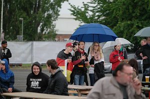 Fans gucken Deutschland gegen Polen