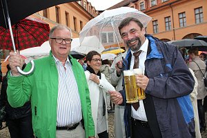 Nass vor der Premiere