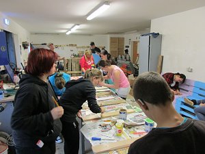 Europaletten mal anders - Entstehensprozess